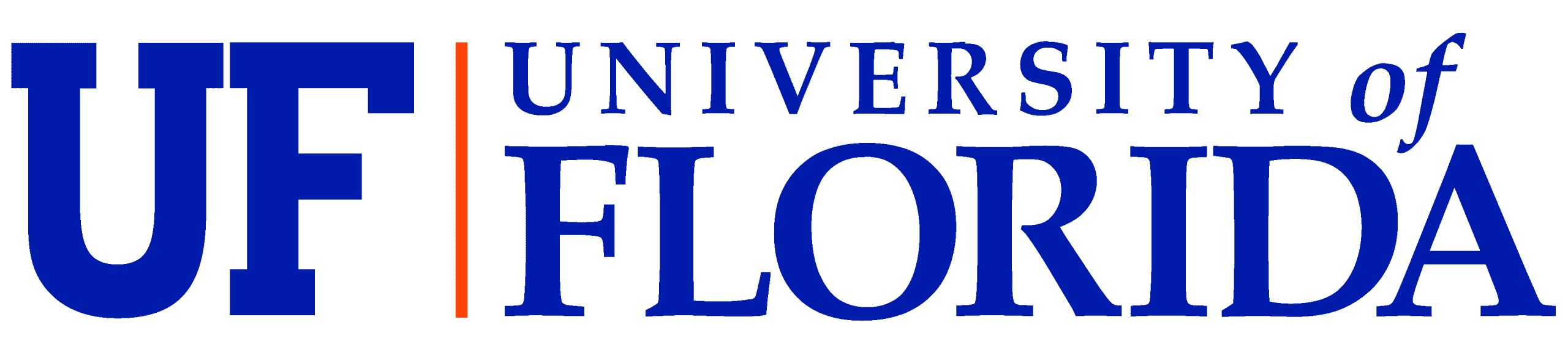 University of Florida logo - Bella Dente Fine Dentistry The University of Florida (UF) logo in bold blue, representing academic excellence in higher education. - Bella Dente Fine Dentistry